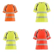 T-Shirt da Lavoro Alta Visibilità Blaklader maniche corte donna 350325373389M