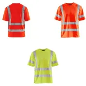 T-Shirt da Lavoro Alta Visibilità Blaklader protezione raggi UV maniche corte 338010703300L T-Shirt da Lavoro Alta Visibilità Blaklader protezione raggi UV maniche corte 338010703300L