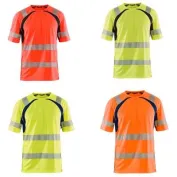 T-Shirt da Lavoro Alta Visibilità Blaklader protezione raggi UV maniche corte 339710133389L T-Shirt da Lavoro Alta Visibilità Blaklader protezione raggi UV maniche corte 339710133389L