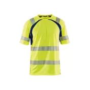 T-Shirt da Lavoro Alta Visibilità Blaklader protezione raggi UV maniche corte 339710133389L T-Shirt da Lavoro Alta Visibilità Blaklader protezione raggi UV maniche corte 339710133389L