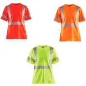 T-Shirt da Lavoro Alta Visibilità Blaklader protezione raggi UV maniche corte Donna 333610133300L