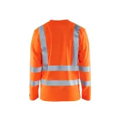 T-Shirt da Lavoro Alta Visibilità Blaklader protezione raggi UV maniche lunghe 338110703300L T-Shirt da Lavoro Alta Visibilità Blaklader protezione raggi UV maniche lunghe 338110703300L