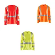 T-Shirt da Lavoro Alta Visibilità Blaklader protezione raggi UV maniche lunghe 338310113300L T-Shirt da Lavoro Alta Visibilità Blaklader protezione raggi UV maniche lunghe 338310113300L