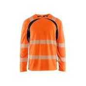 T-Shirt da Lavoro Alta Visibilità Blaklader protezione raggi UV maniche lunghe 359910133389L T-Shirt da Lavoro Alta Visibilità Blaklader protezione raggi UV maniche lunghe 359910133389L