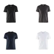 T-shirt manica corta da Lavoro Blaklader scollo a V stretch 336010291000L