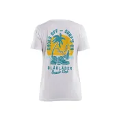 T-shirt maniche corte da Lavoro 100% Cotone Blaklader Beach Club Lady 941710421000L