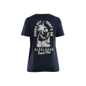 T-shirt maniche corte da Lavoro 100% Cotone Blaklader Beach Club Lady 941710421000L