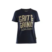 T-shirt maniche corte da Lavoro 100% Cotone Blaklader Grit and Grind Lady 940910424209L