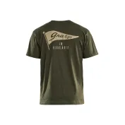 T-shirt maniche corte da Lavoro 100% Cotone Blaklader Grit Flag 942010424000L