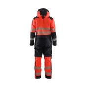 Tuta da Lavoro Multitasche Alta visibilità Blaklader Impermeabile con capuccio 672519773389L