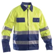 Giacca da Lavoro Alta visibilità Multitasche 100% cotone P&P Loyal AVB05 110 Giacca da Lavoro Alta visibilità Multitasche 100% cotone P&P Loyal AVB05 110