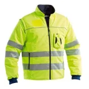 Giacca da Lavoro Alta visibilità Multitasche con maniche staccabili P&P Loyal GGXB5 214 Giacca da Lavoro Alta visibilità Multitasche con maniche staccabili P&P Loyal GGXB5 214