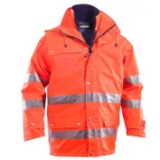 Giacca da Lavoro Alta visibilità Multitasche Invernale 300 D P&P Loyal GGX30 413