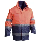 Giacca da Lavoro Alta visibilità Multitasche Invernale 300 D P&P Loyal GGX30 413