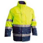 Giacca da Lavoro Alta visibilità Multitasche Invernale 300 D P&P Loyal GGX30 413