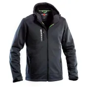 Giacca da Lavoro Multitasche Softshell Impermeabile con Capuccio P&P Loyal GGXD3 300