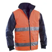 Gilet da Lavoro Alta visibilità con Maniche P&P Loyal GGX29 413