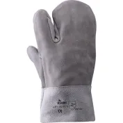 Manopola da lavoro in Pelle Crosta di Groppone 3 DITA - 110 Manopola da lavoro in Pelle Crosta di Groppone 3 DITA - 110