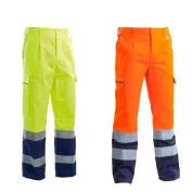 Pantalone da Lavoro Multitasche Alta visibilità 100% cotone P&P Loyal AVB02 204