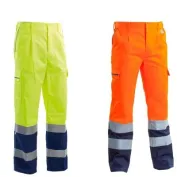Pantalone da Lavoro Multitasche Alta visibilità Invernale P&P Loyal AVB02 205