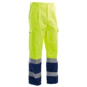 Pantalone da Lavoro Multitasche Alta visibilità Invernale P&P Loyal AVB02 205