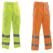Pantalone da Lavoro Multitasche Alta visibilità Invernale P&P Loyal AVC02 205