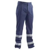 Pantalone da lavoro Multitasche Flash con bande 100 % cotone massaua P&P Loyal STX43 101 Pantalone da lavoro Multitasche Flash con bande 100 % cotone massaua P&P Loyal STX43 101