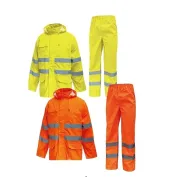 Completo da Lavoro Alta Visibilità Antipioggia U-Power Cover