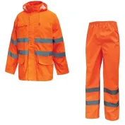 Completo da Lavoro Alta Visibilità Antipioggia U-Power Cover