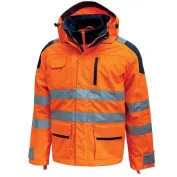 Giubbotto da Lavoro Alta Visibilità Antipioggia Multitasche U-Power Backer