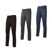 Pantaloni da Lavoro Stretch Elasticizzati Multitasche U-Power Bravo Top