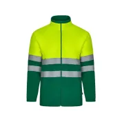 Giacca in pile bicolore da Lavoro Alta Visibilità Velilla 301503 Giacca in pile bicolore da Lavoro Alta Visibilità Velilla 301503
