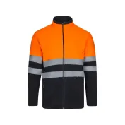 Giacca in pile bicolore da Lavoro Alta Visibilità Velilla 301503 Giacca in pile bicolore da Lavoro Alta Visibilità Velilla 301503