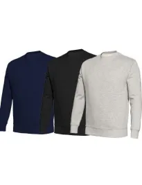 Felpa da lavoro a giro collo ISSA LINE - 04819N Faloria