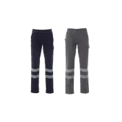 Pantalone Unisex da lavoro 100% Cotone Multitasche Payper Worker Summer Reflex WORKER SUMMER RE