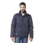 Giacca da Lavoro Logica Multitasche Impermeabile Con Capuccio KAJAK1-L