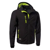 Giacca da lavoro Soft-Shell con cappuccio staccabili Multitasche Logica SLALOMCAP3-L