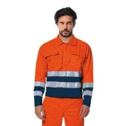 Giubbino da Lavoro multitasche estivo alta visibilità Logica 847HVA-L