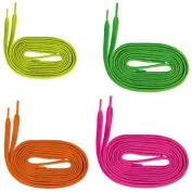 2 Paia - Lacci per calzatura da Lavoro Logica FLUO/A