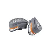 2 Pezzi- Coppia filtro da lavoro Antiodore di ricambio SPR338/503/401 Logica SPR341