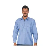 Camicia da lavoro Manica Lunga Chambray 100% cotone Logica 8160TOP-L