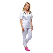 Casacca da lavoro 100% Cotone Multitasche Ospedale Logica 8050ZGS-L