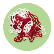 Catena segnaletica da lavoro Logica MOPLEN25