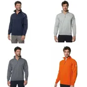 Felpe da lavoro con zip corta Logica AMBRA1-L