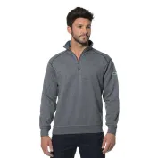 Felpe da lavoro con zip corta Logica AMBRA1-L