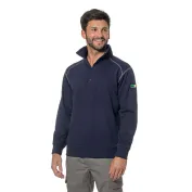 Felpe da lavoro con zip corta Logica AMBRA1-L