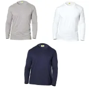 Maglia da lavoro 100% Cotone Manica Lunga Logica GS2500/1-L