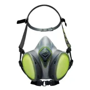 Maschera da lavoro in gomma semifaccia Logica BLS8100