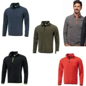 Micropyle da lavoro con zip corta Logica ANUBI1-L