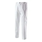 Pantalone da Lavoro multitasche 100% cotone Logica 9030BIANCO-L